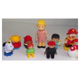 Lot of Little People Action Figures - Some Fisher