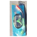 Joe Boxer Dive Mask & Snorkel Set - NEW (D)