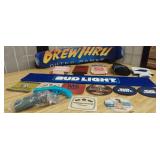 Lot of Bar Merchandise - Includes Bud Light Spill