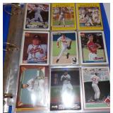 Atlanta Braves Baseball Card & Four Leaf Clover