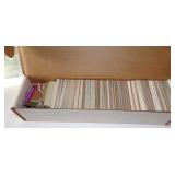 Long Box Full of Vintage Baseball Cards -
