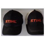 Lot of 2 Stihl Baseball Hat Caps