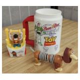Toy story Action Figure Lot & Mug - Slinky Dog,