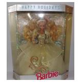 Vintage 1992 Happy Holidays Barbie Doll in Box