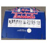 Vintage All Star Personally Autographed Baseballs