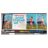 Vintage Billard Interlocking Junior Barbell Set