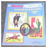 Vintage 1975 Whitman Discover Presidents Sticker