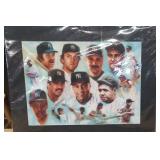 NY Yankees Baseball Picture Print - Features
