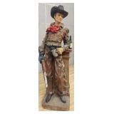 13.5" Tall Saloon Cowboy Western Statue