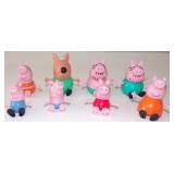 Lot of Peppa Pig Toy Action Figures
