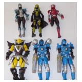 Lot of Power Rangers Beast Morphers Toy Action