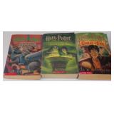 (3) Harry Potter Books by J.K. Rowling - Harry