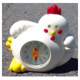 Vintage Holly Farms Chicken Clock - Tested Works
