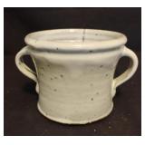 Eddie Smith pottery handled vase