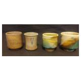 Eddie Smith pottery mugs