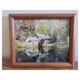 11x9 framed photo of Mabry Mill Blue Ridge