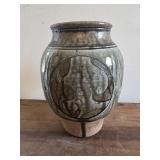 Eddie Smith stoneware studio pottery vase