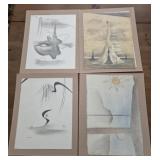 13x16 Eddie Smith abstract artwork