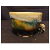 Eddie Smith decorative pottery bowl