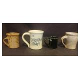 Eddie Smith pottery mugs