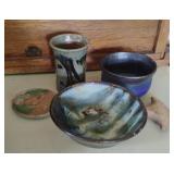 Studio art pottery