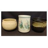 Studio art pottery