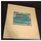 Eddie Smith framed artwork