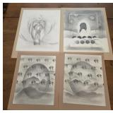 16x20 Eddie Smith artwork and 13x16
