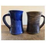 Eddie Smith pottery mugs
