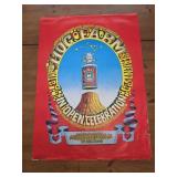 21x26 vintage concert poster titled 'Hog Farm &