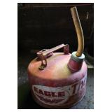 vintage Eagle 'The Gasser' 2.5-gallon metal
