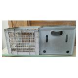 Plastic crates 13 x 10 1/2