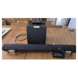 VIZIO soundbar and subwoofer system