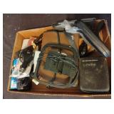 Bushnell case, camcorder batteries and more