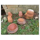 Terra cotta pots