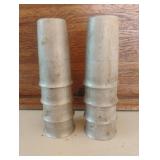 Aluminum cups 5 1/2' tall. 8 total
