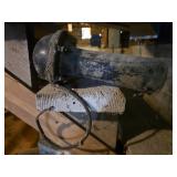 vintage 6-volt car horn, potentially from an