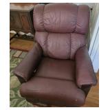 Burgundy lazyboy recliner rocker