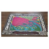 21x14 original 1969 concert poster, identified as