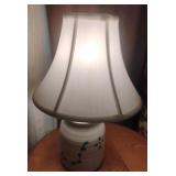 Pottery lamp
