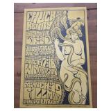 13.5x21' 1967 Chuck Berry and Grateful Dead
