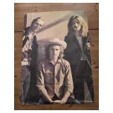 21x29  vintage poster of the British rock band