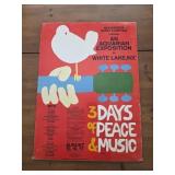 18x24.5 iconic 1969 Woodstock Music & Art Fair