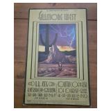 14x22 original 1969 Bill Graham Presents concert