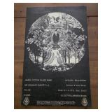 14x22 vintage 1968 concert poster for the James