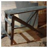 Vintage wood ironing board