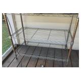 Metal shelf 11 1/2 x 30 1/2 x 17 1/2