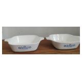 Vintage Corningware 'Cornflower' casserole