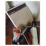 Bathroom scale, scissors, clock and more .....