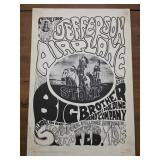 14x21 Jefferson Airplane Tribal Stomp' concert